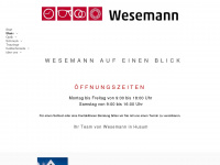 wesemann-husum.de Webseite Vorschau