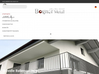 bogner-metall-shop.de Webseite Vorschau
