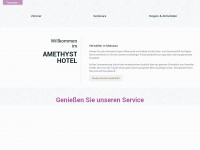 amethysthotel.cc Webseite Vorschau