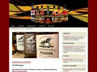 americanwhiskeyacademy.de Webseite Vorschau