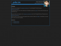 poke.im Webseite Vorschau