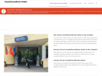 hundefreundliche-hotels.ch Webseite Vorschau