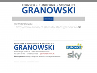 granowski.com Webseite Vorschau