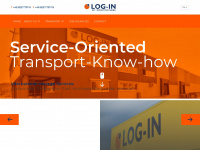 login-transport.com Webseite Vorschau