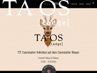 ta-os-lodge.de Webseite Vorschau