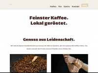 diamantkaffee.ch Webseite Vorschau
