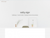 saltysign.ch Webseite Vorschau