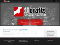 it-crafts.com Webseite Vorschau