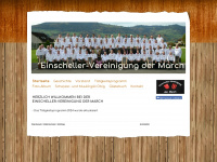 einschellervereinigung-march.ch Webseite Vorschau