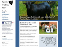 angus-fraedrich.de Webseite Vorschau