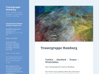 trauergruppe-hamburg.de Webseite Vorschau