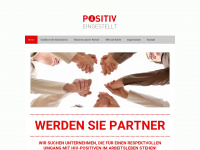 positiv-eingestellt.net Webseite Vorschau