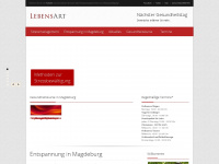 lebensart.info Webseite Vorschau