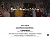 theater-finkenkrug.de Webseite Vorschau