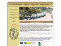 geschichtsverein-tuep-kb.de Webseite Vorschau