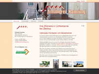zimmerei-kanning.com Webseite Vorschau