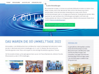 ooe-umwelttage.at Webseite Vorschau