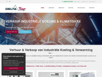 delta-temp.nl Webseite Vorschau