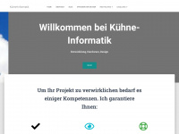 kuehne-informatik.de Webseite Vorschau