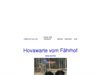 hovawarte-vom-faehrhof.de Webseite Vorschau