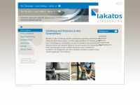 lakatos-zerspanung.de Webseite Vorschau