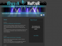 musikkultur.ch Webseite Vorschau