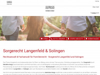 umgangsrecht-langenfeld.de Webseite Vorschau