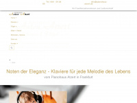 pianohaus-atzert.de Webseite Vorschau