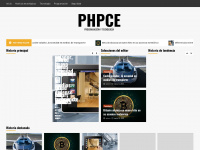 phpce.eu Webseite Vorschau