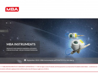mba-instruments.de Webseite Vorschau