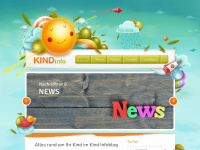 kindinfo.de Webseite Vorschau