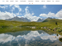 ecotour.kg Webseite Vorschau