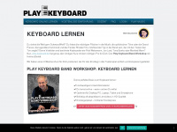 play-keyboard.de Webseite Vorschau