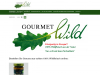 gourmet-wildmanufaktur.de Webseite Vorschau