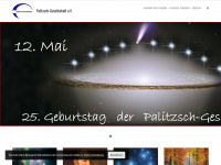 palitzschgesellschaft.de Webseite Vorschau