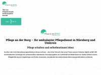 pflege-an-der-burg.de Webseite Vorschau