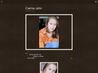 carina-jahn.net Webseite Vorschau