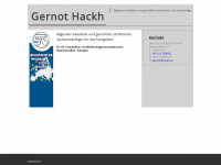 hackh.at Webseite Vorschau