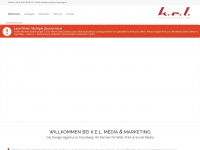 kel-media-marketing.de Webseite Vorschau