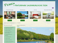urlaub-naturpark.de Webseite Vorschau