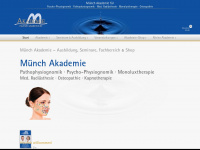 muench-akademie.de Webseite Vorschau