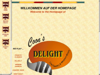 coons-delight.de Webseite Vorschau