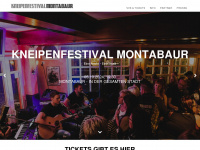 kneipenfestival-montabaur.de Webseite Vorschau