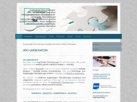 abc-uebersetzer.de Webseite Vorschau