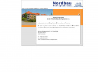 nordbau-montageservice.de Webseite Vorschau