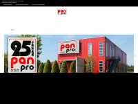 pan-pro-shop.de Webseite Vorschau