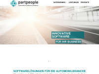 partpeople.de Webseite Vorschau