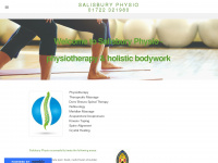 salisbury-physio.com Webseite Vorschau