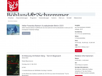 boehland-schremmer-verlag.de Webseite Vorschau