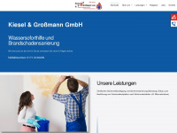 kiesel-grossmann.de Webseite Vorschau